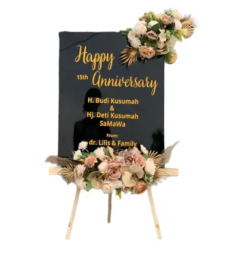 Papan Bunga Akrilik Brosot