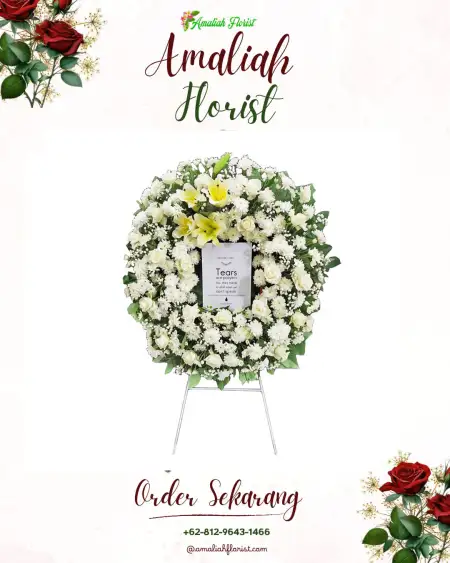 Krans Bunga Duka Brosot