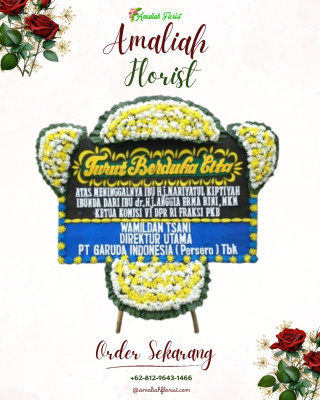 Papan Bunga Duka di Brosot