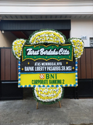 Papan Bunga Duka di Brosot